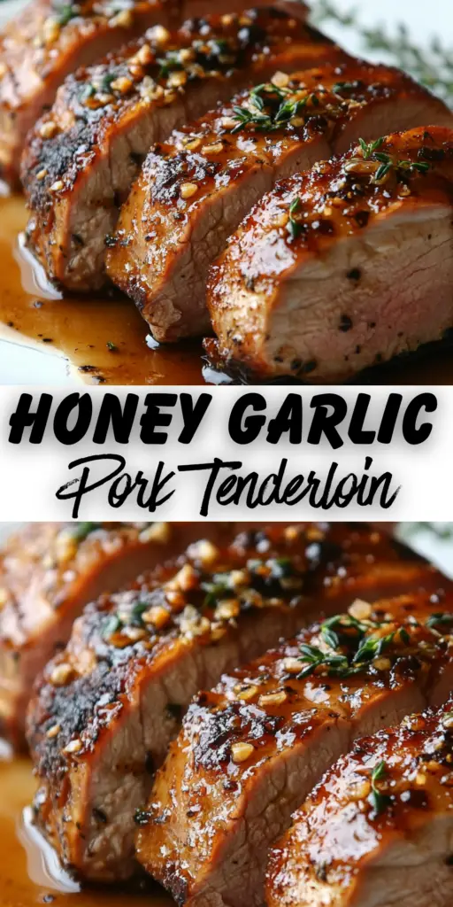 Honey Garlic Pork Tenderloin 4 10 3