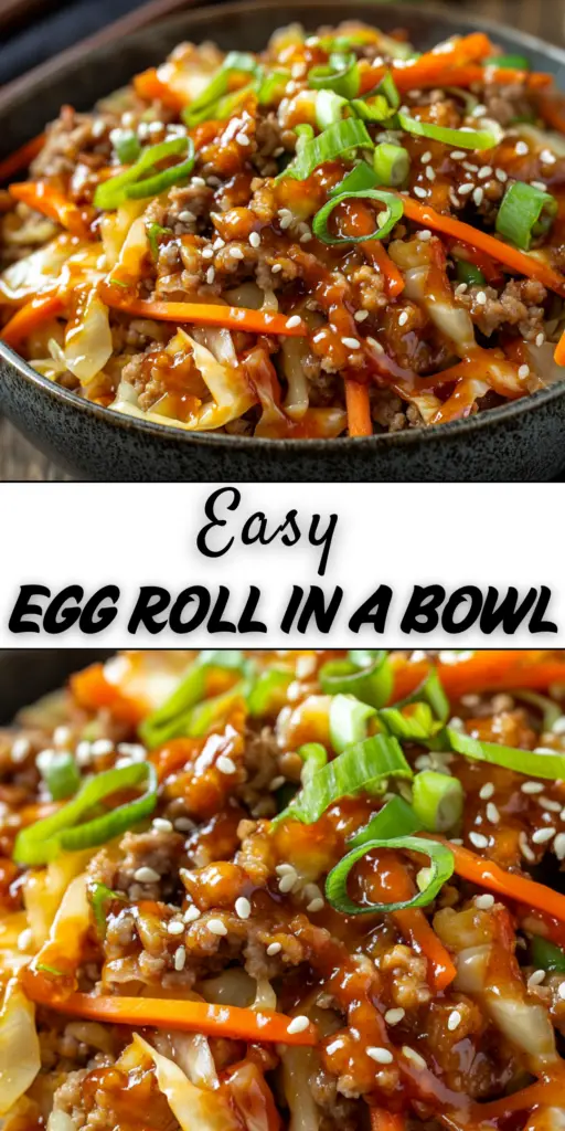 Easy Egg Roll in a Bowl (Low-Carb Recipe) 4 10 8
