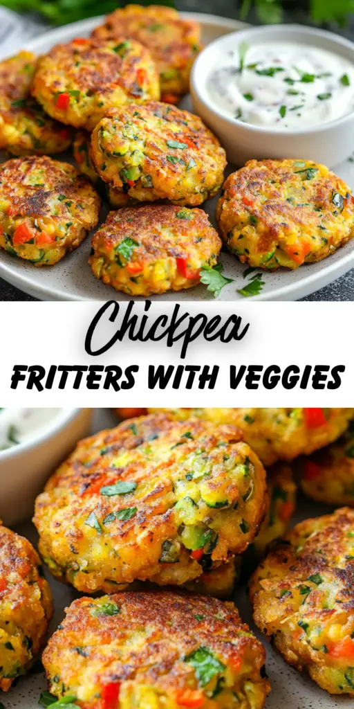 Chickpea Fritters with Veggies 4 12 5