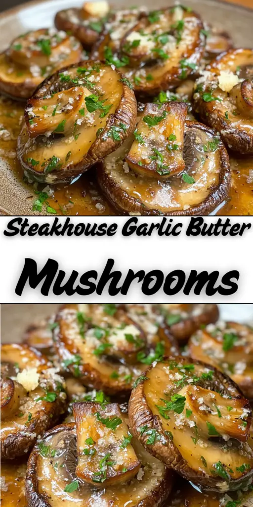 Steakhouse Garlic Butter Mushrooms 4 25