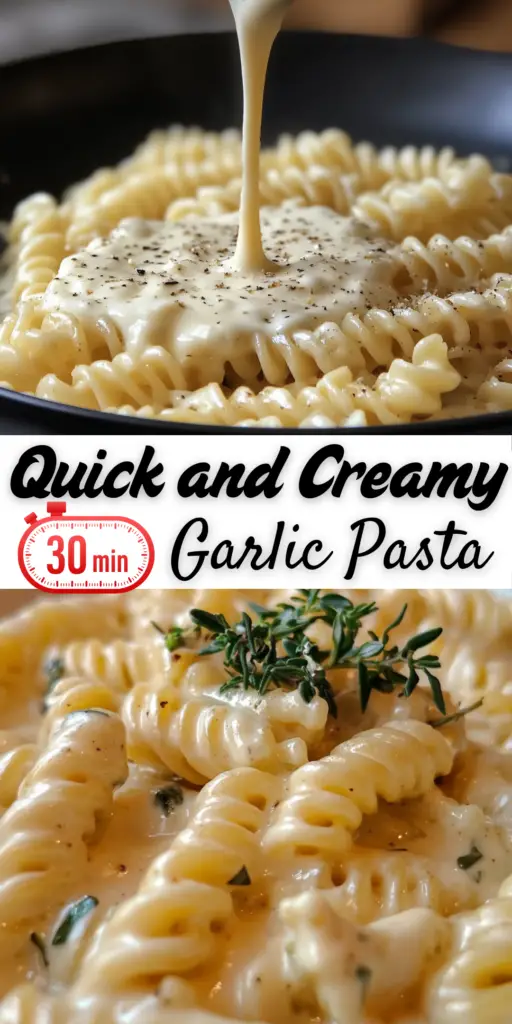 Creamy Garlic Pasta: Your Ultimate Comfort Food 4 3 1