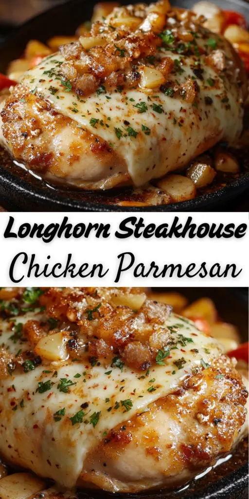 LongHorn Steakhouse Chicken Parmesan 4 3 2