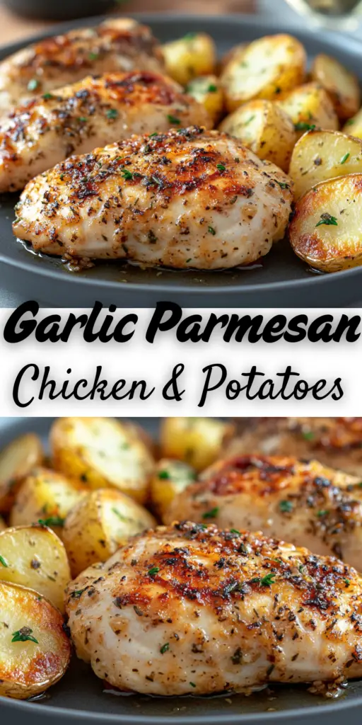 Garlic Parmesan Chicken and Potatoes (One-Pan Dinner) 4 4 3 1