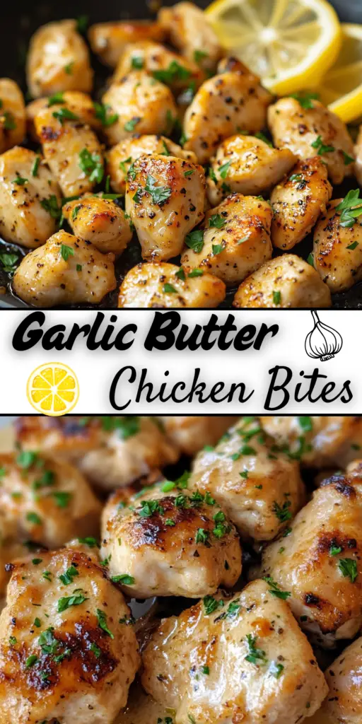 Garlic Butter Chicken Bites 4 5