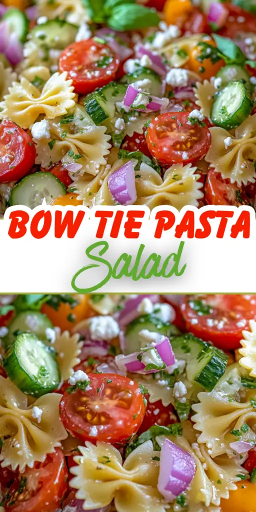 Bow Tie Pasta Salad 4 5 8