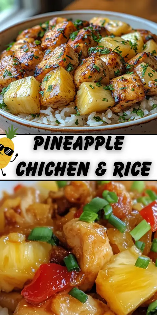 Pineapple Chicken and Rice 4 8 2