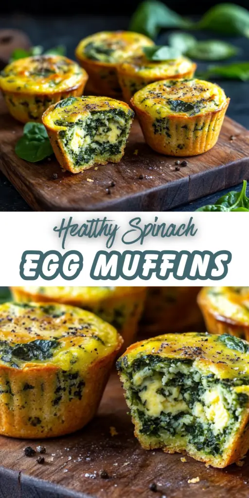 Healthy Spinach Egg Muffins Recipe 4 9 9