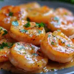 Easy Creamy Garlic Shrimp (15 Minutes) 5 inesboulila A close up of easy creamy garlic shrimp served on a 419d802d bd73 4f9d b144 6650ae8aa2e8