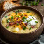 The Best Creamy Potato Soup 5 inesboulila A comforting bowl of creamy potato soup featuring a 4545b604 31e5 4656 aaa3 689b74b8db32