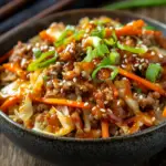 Easy Egg Roll in a Bowl (Low-Carb Recipe) 5 inesboulila A flavorful bowl of deconstructed egg roll featurin 953835c8 9917 4a83 b7e7 ca50c7048c41