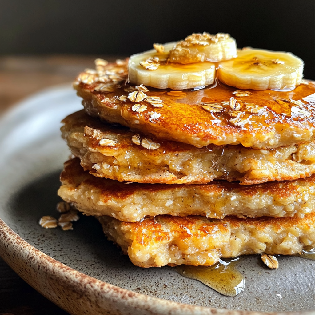 3-Ingredient Banana Oatmeal Pancakes 3 inesboulila A stack of three ingredient banana oatmeal pancakes 2cff7cd1 728c 459f 8bf6 e18eb55246b4