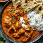 Chicken Tikka Masala Recipe 5 inesboulila A vibrant plate of chicken tikka masala with tender 4ef3d3a9 c00e 45f4 8f7e 79c2e49136cc
