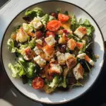 Crispy Chicken and Feta Salad Recipe 5 inesboulila cesar salad give me an image similar to this one b8126da6 1571 46ee 8235 442208b4bc33
