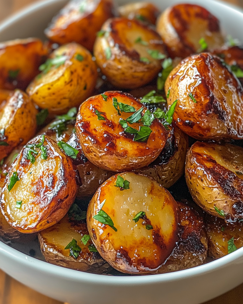 Roasted Baby Potatoes with Rosemary and Garlic 3 khaled benatmane STYLE Close up Shot Top view EMOTION Rich and 092c35cc 565e 47c5 9873 b8646a34ee27