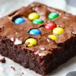 Valentine’s Brownies: A Sweet Treat for Your Loved Ones 5 rachid abdelillah A side view photo of brownies with slightly m 26dda929 fa50 4813 a9da e412bd6c5ff8