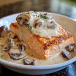 Pan-Seared Salmon with Creamy Florentine Sauce 5 zakariabrahni Amateur photo from redit taken with a canon. reci b6c48a0e 8b12 4582 8259 6f88b55f3cf9