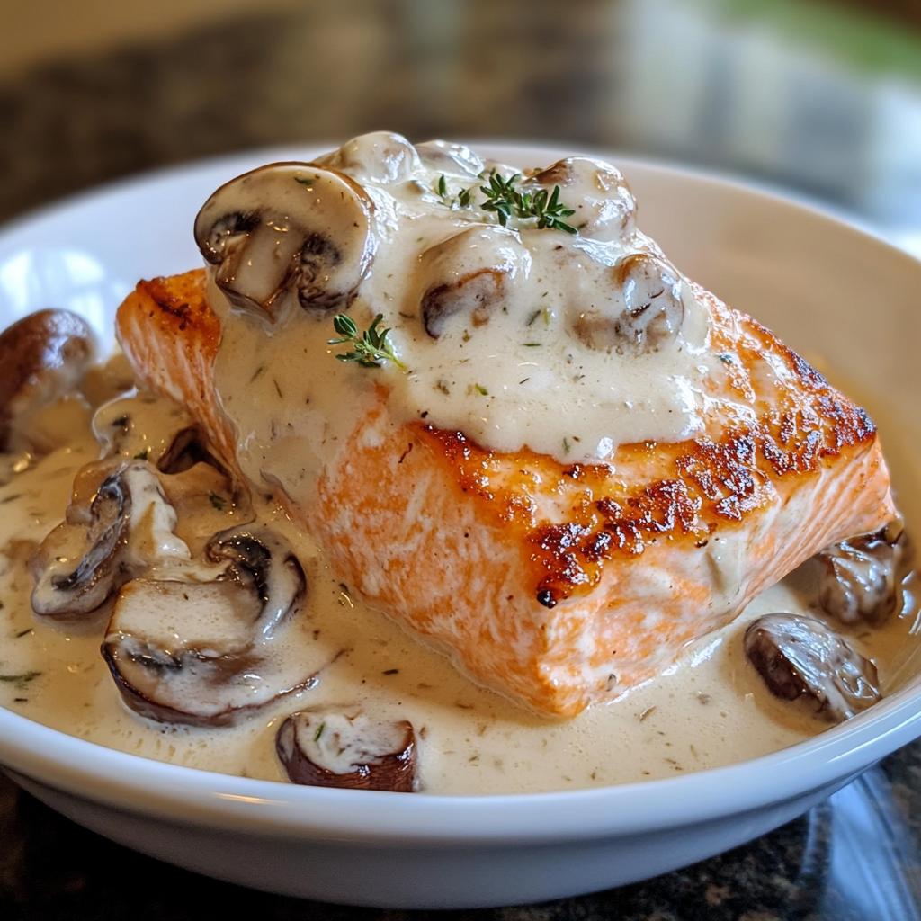 Pan-Seared Salmon with Creamy Florentine Sauce 3 zakariabrahni Amateur photo from redit taken with a canon. reci b6c48a0e 8b12 4582 8259 6f88b55f3cf9