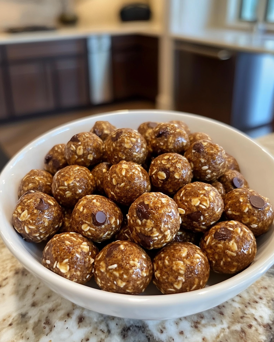 Peanut Butter Oatmeal Energy Bites | No Bake Energy Balls | Healthy Snack Recipe 3 0 2 10