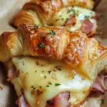Easy Baked Ham & Cheese Croissants – Buttery, Flaky & Delicious 5 0 3 10