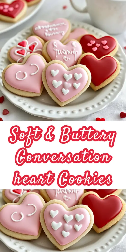 Conversation Heart Cookies – Easy & Adorable Valentine's Dessert 4 1 37 1