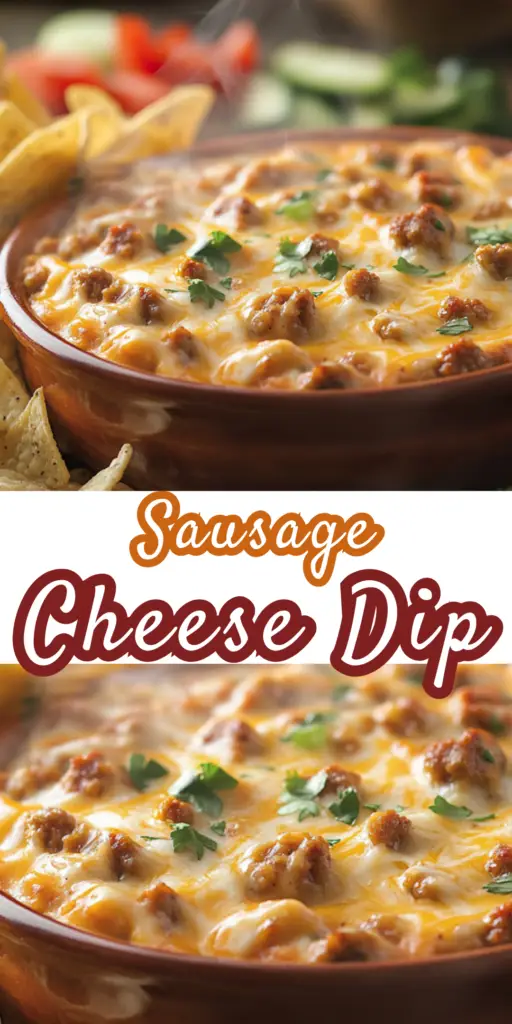 Sausage Cheese Dip: A Flavorful, Crowd-Pleasing Appetizer 4 1 60