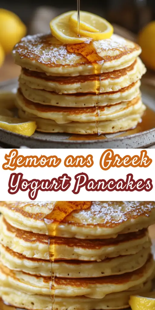Lemon Greek Yogurt Pancakes 4 1 63