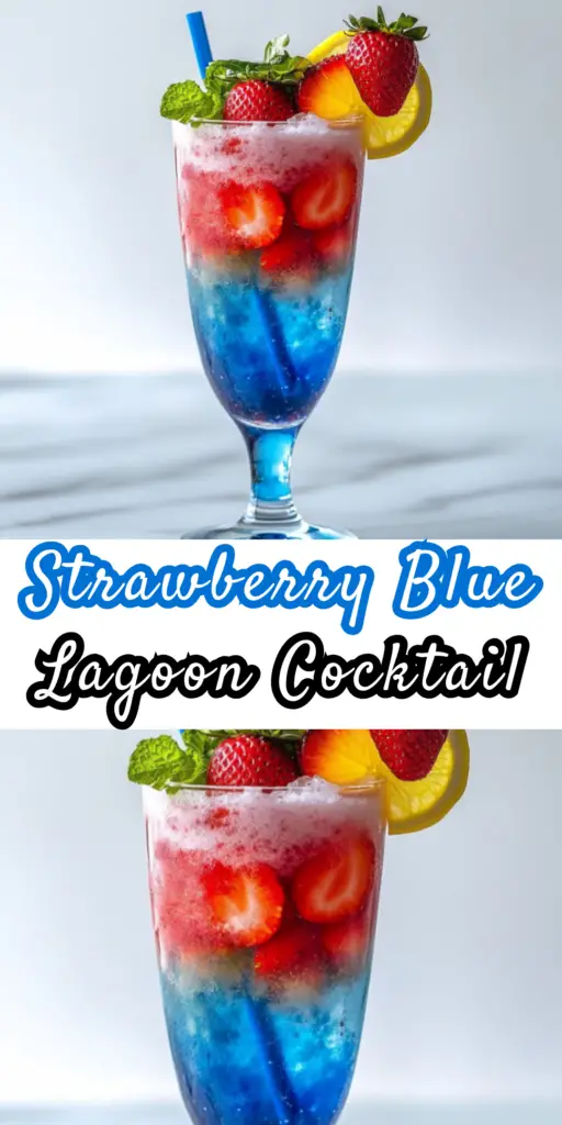 Strawberry Blue Lagoon Cocktail 4 1 73