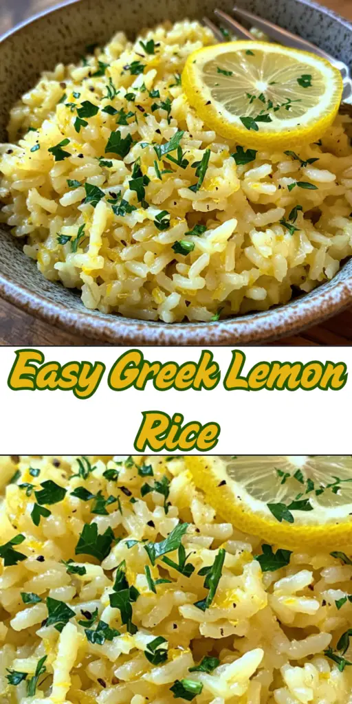 Easy Greek Lemon Rice 4 10 24