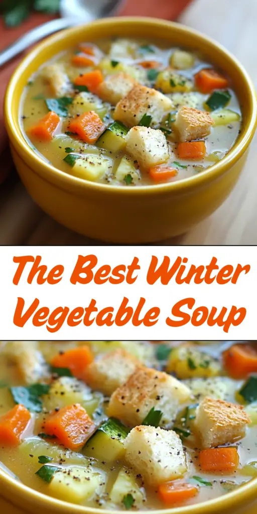 The Best Winter Vegetable Soup 4 10 27