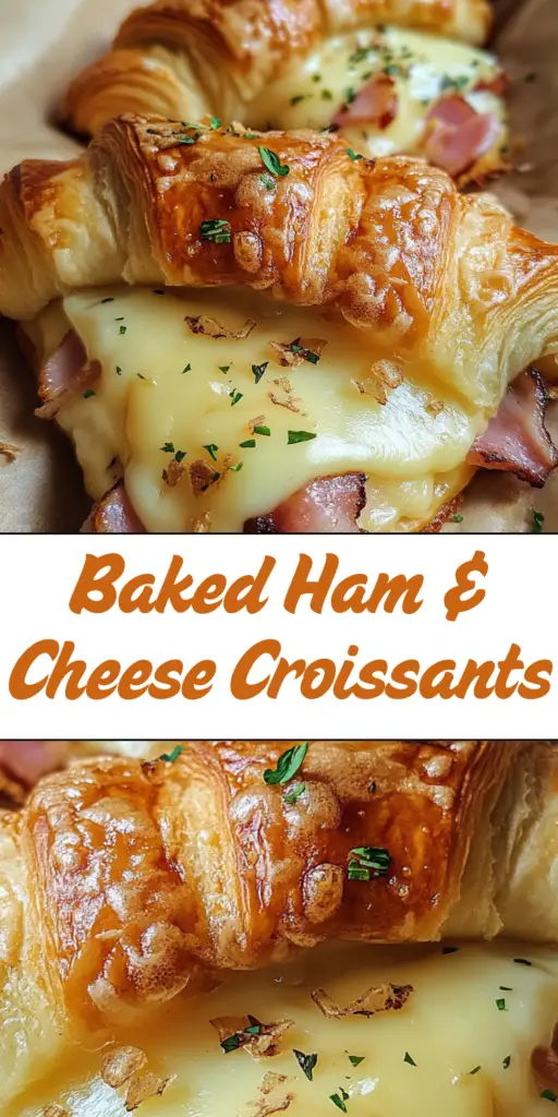 Easy Baked Ham & Cheese Croissants – Buttery, Flaky & Delicious 4 10 30