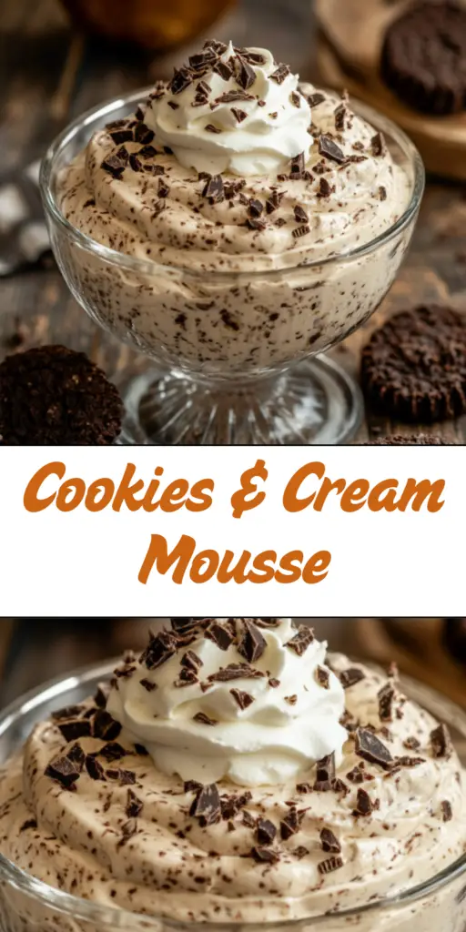 Keto Cookies and Cream Mousse Recipe: Low-Carb Delight! 4 10 32
