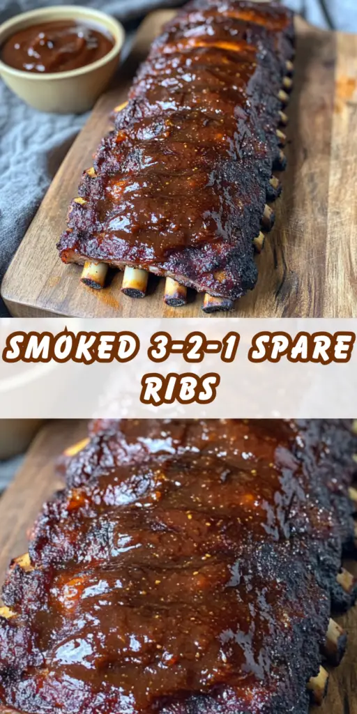 Smoked 3-2-1 Spare Ribs 4 10 61