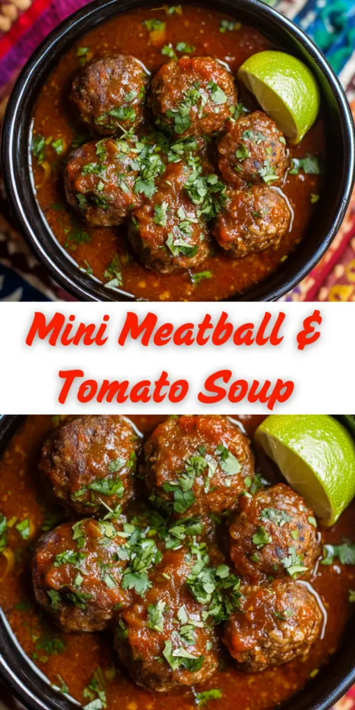 Mini Meatball & Tomato Soup 4 11 22
