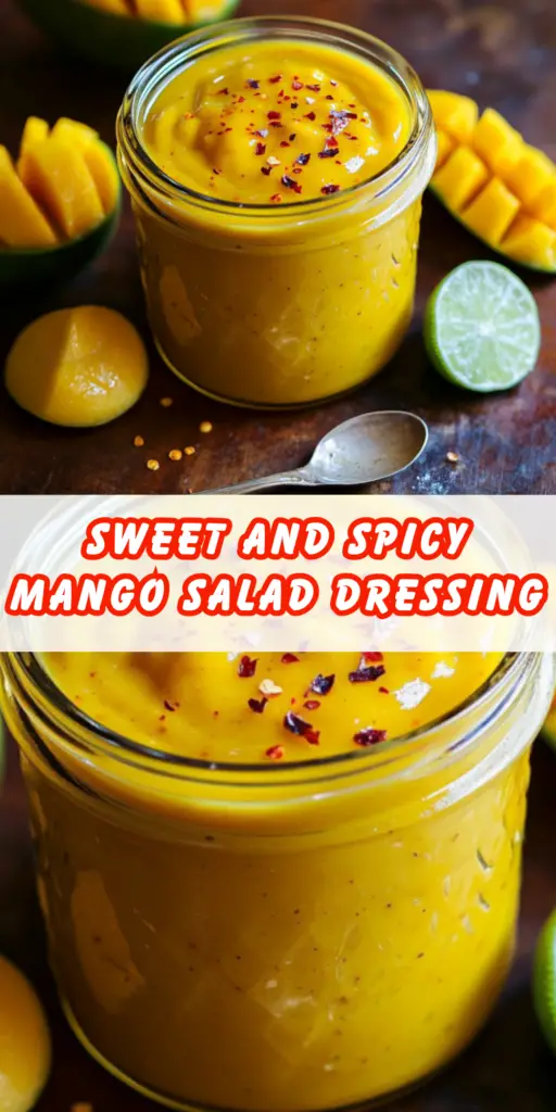 Sweet and Spicy Mango Salad Dressing 4 11 50