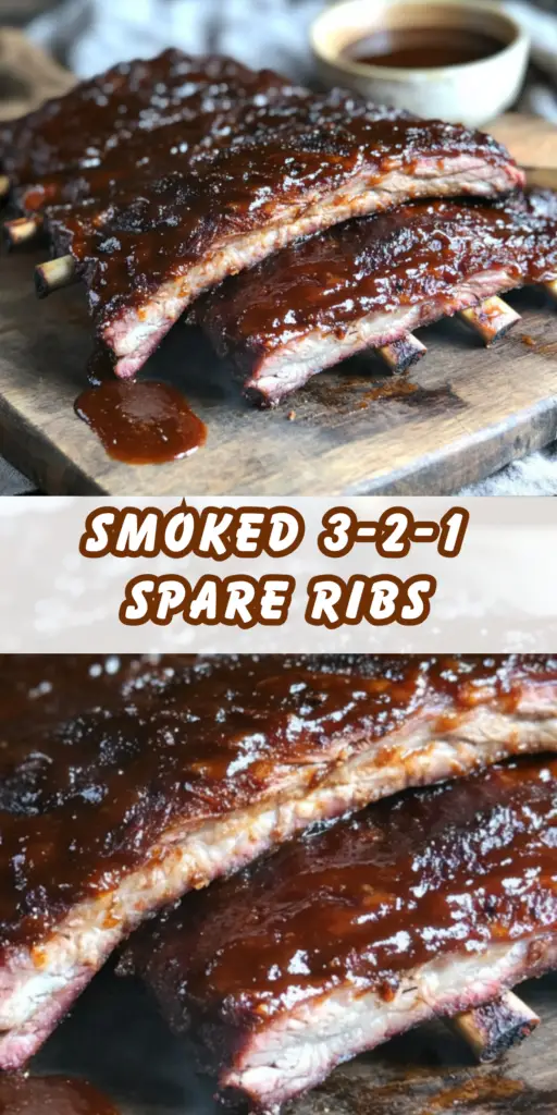 Smoked 3-2-1 Spare Ribs Recipe 4 11 53