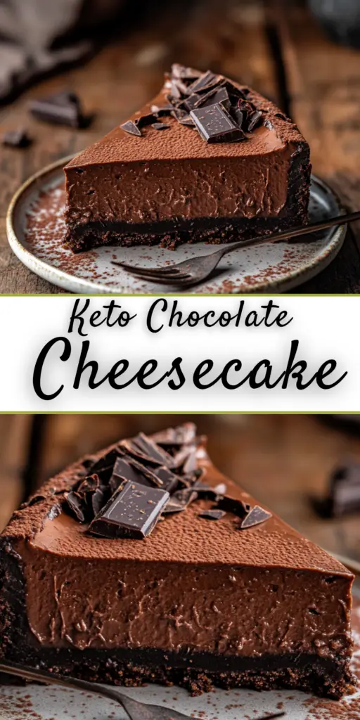 Decadent Keto Chocolate Cheesecake Recipe – Low Carb 4 12 10