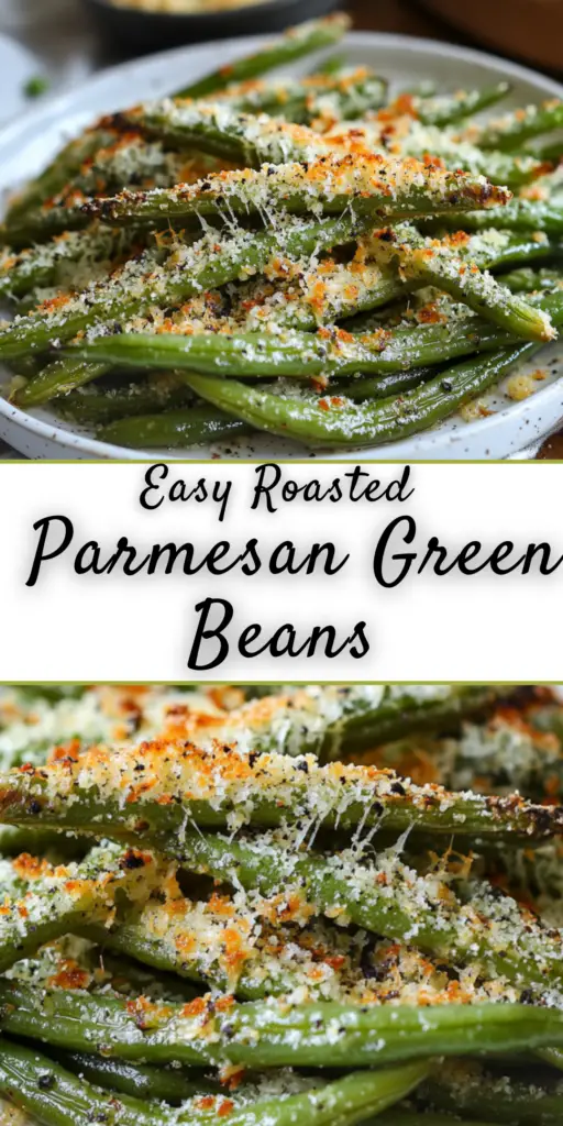 Easy Roasted Parmesan Green Beans – Crunchy, Cheesy, & Delicious! 4 12 14