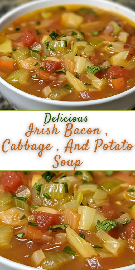 Irish Bacon, Cabbage, and Potato Soup – A Taste of Ireland 4 12 21