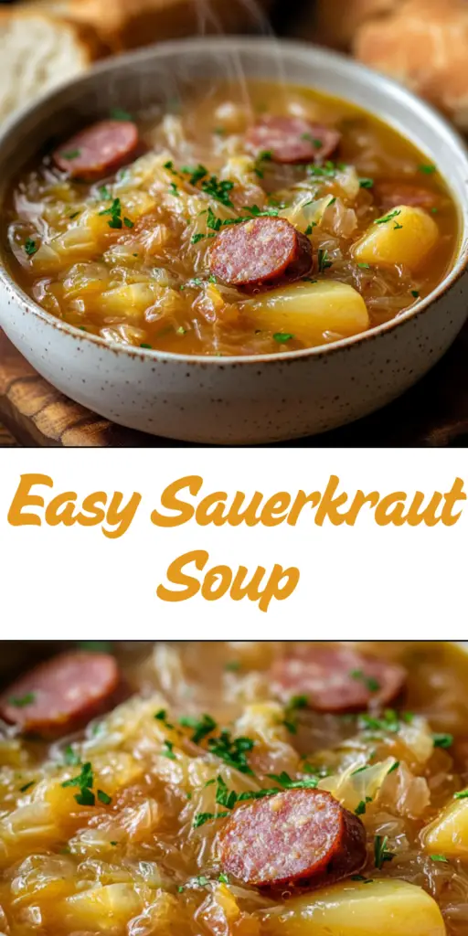 Easy Sauerkraut Soup 4 12 42