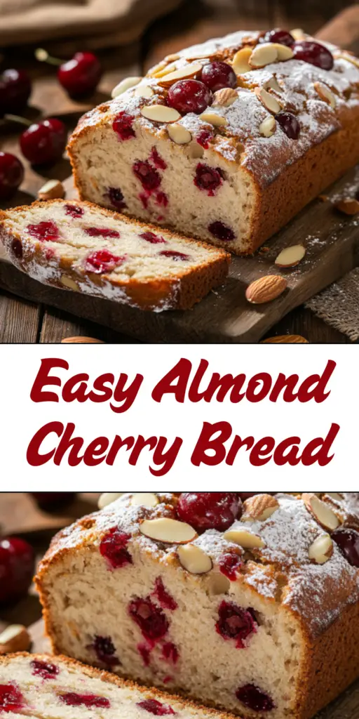 Easy Almond Cherry Bread Recipe 4 12 47