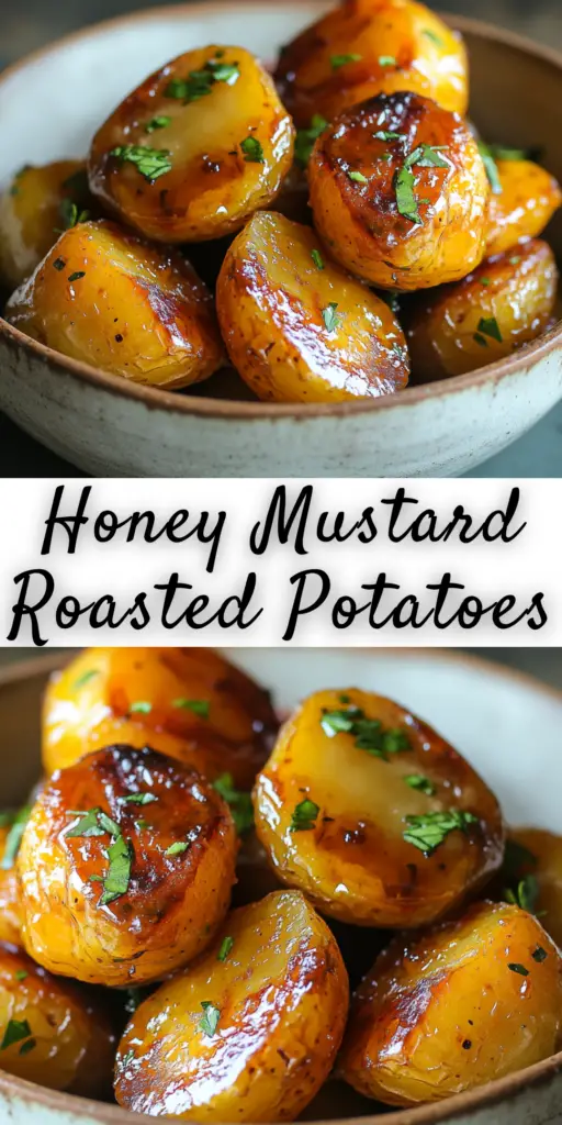 Cozy Winter Dinner Idea: Honey Mustard Roasted Potatoes 4 12 7