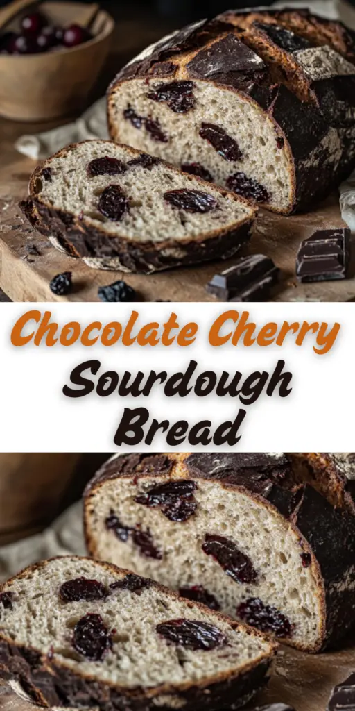 Chocolate Cherry Sourdough Bread 3 13 44