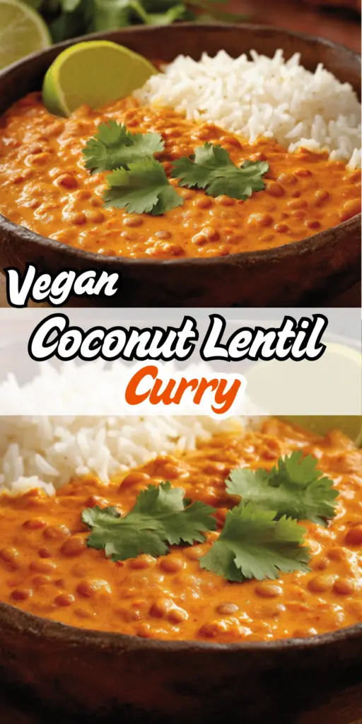 Creamy Coconut Lentil Curry | Vegan & Gluten-Free 4 14 13