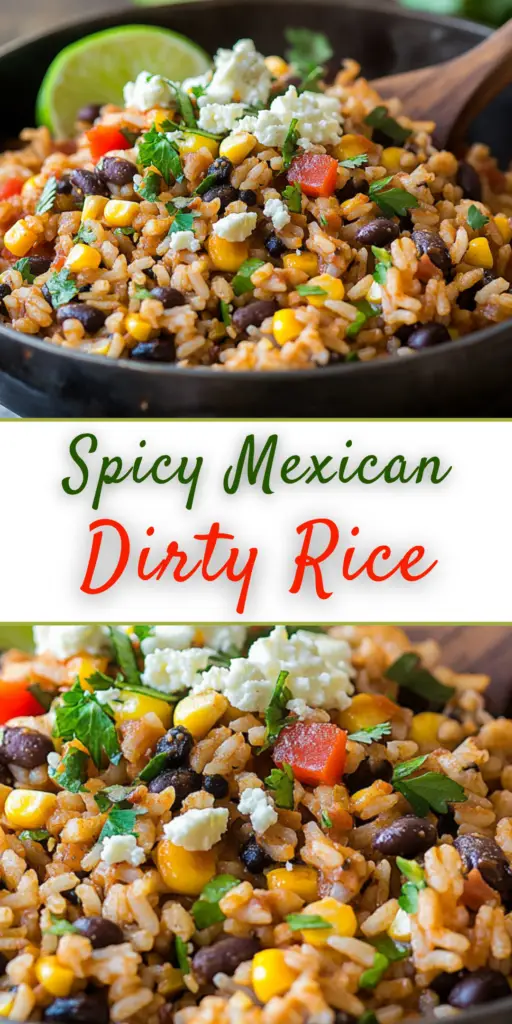 Spicy Mexican Dirty Rice Recipe – Flavorful & Easy! 4 14 38