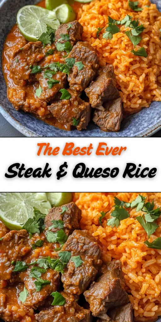 Steak & Queso Rice – The Ultimate Comfort Food! 4 15 17