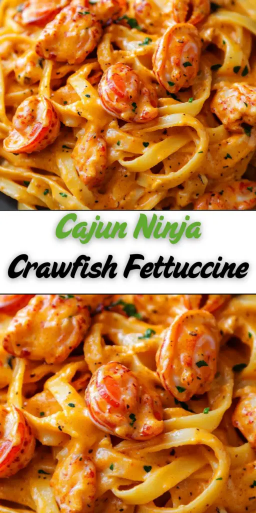 Spicy Cajun Crawfish Fettuccine: A Bold Louisiana Comfort Dish 4 15 27