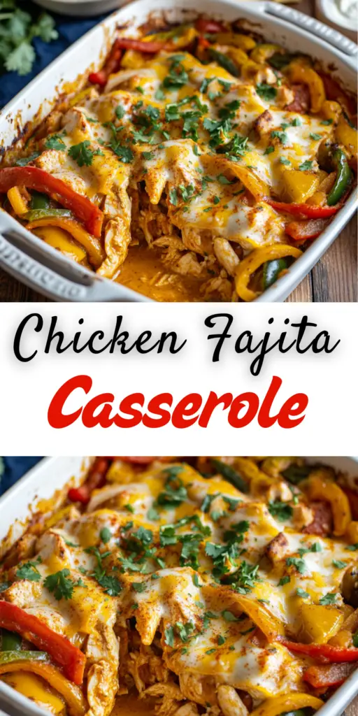 Chicken Fajita Casserole 4 15 37