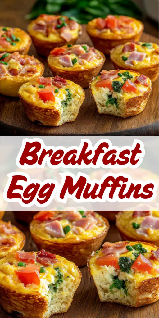 Breakfast Egg Muffins (3 Different Flavors!) 4 16 28