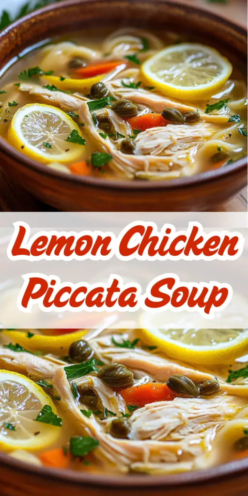 Best Ever Lemon Chicken Piccata Soup 4 16 29