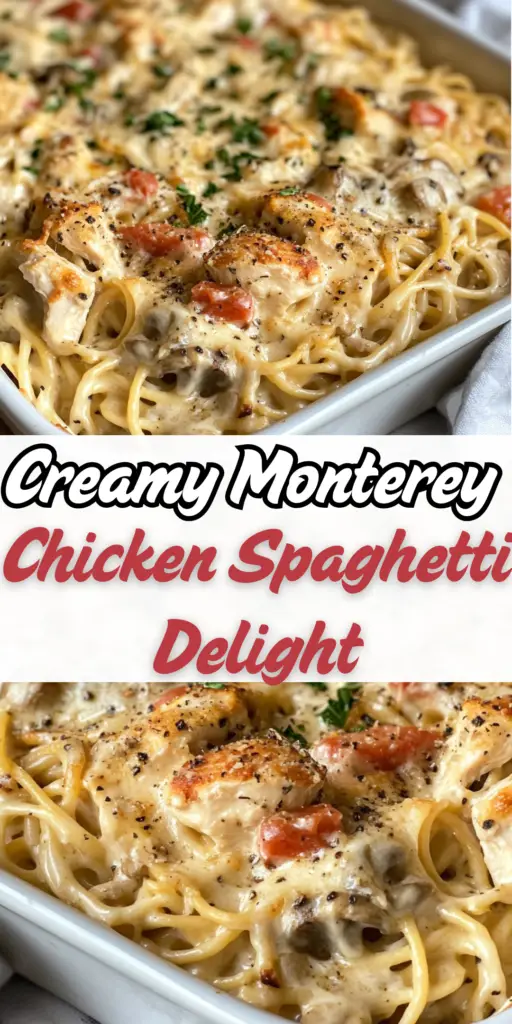 Creamy Monterey Chicken Spaghetti: Delicious & Easy Dinner 4 18 13